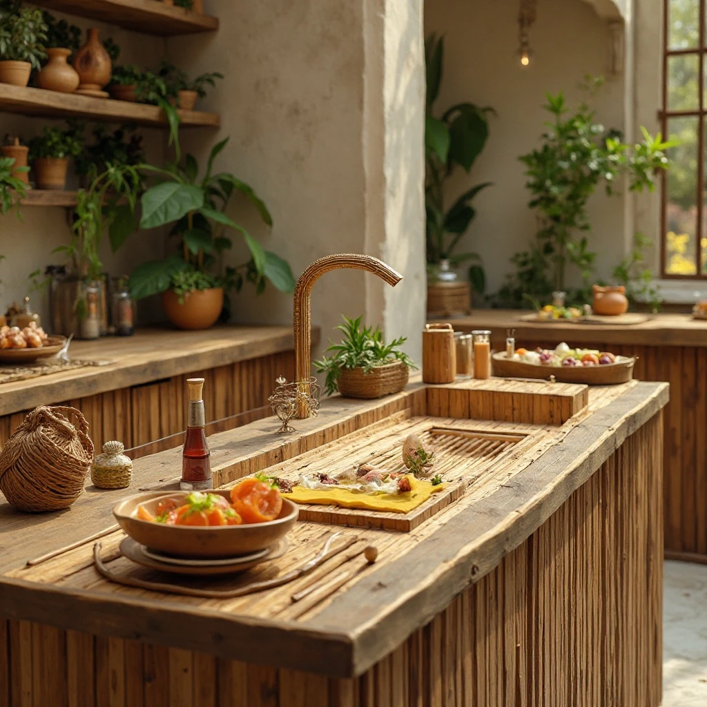 Bamboo Eco-Friendly Counter