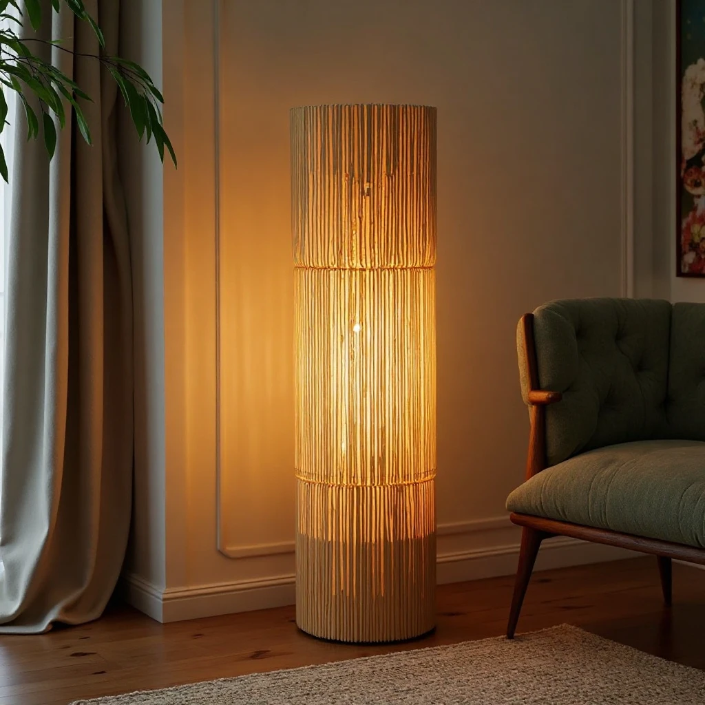 Bamboo Sustainable Design Lamp