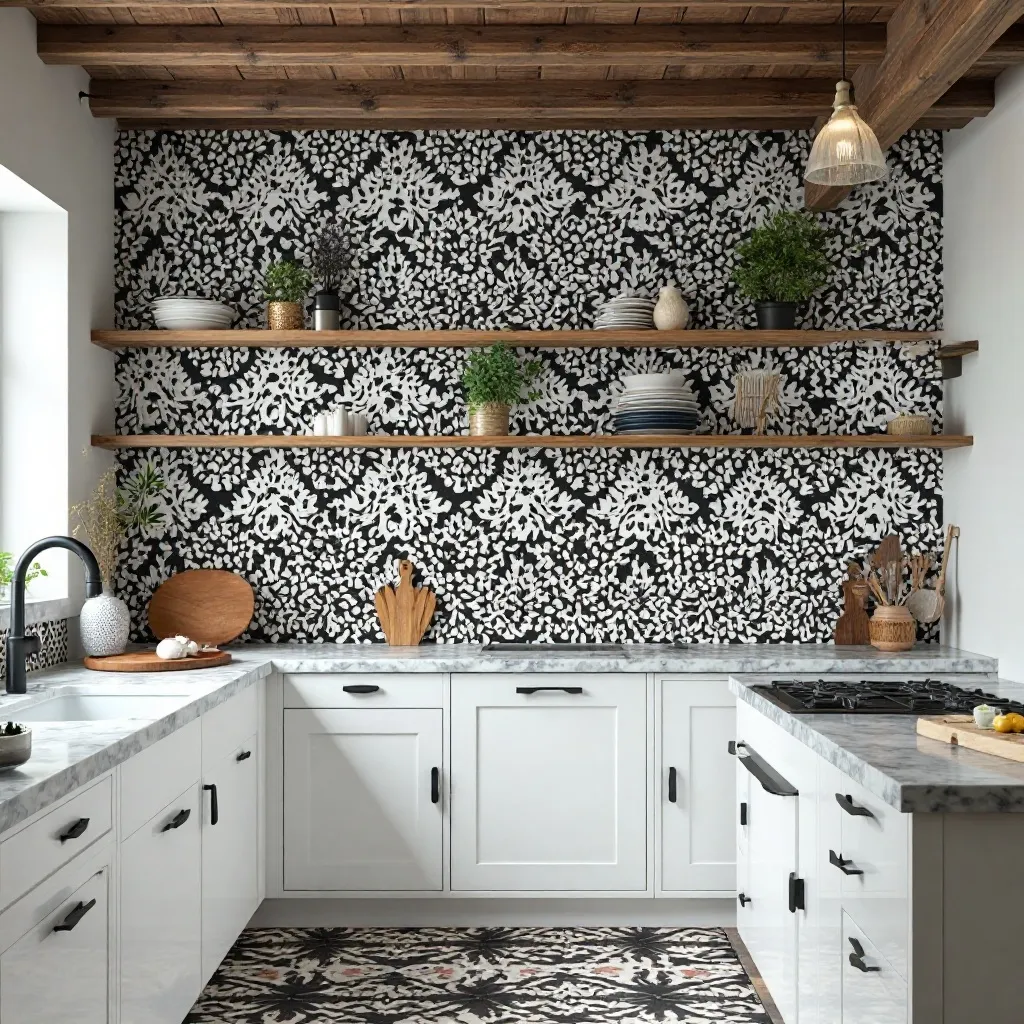 Black and White Graphic Patterns