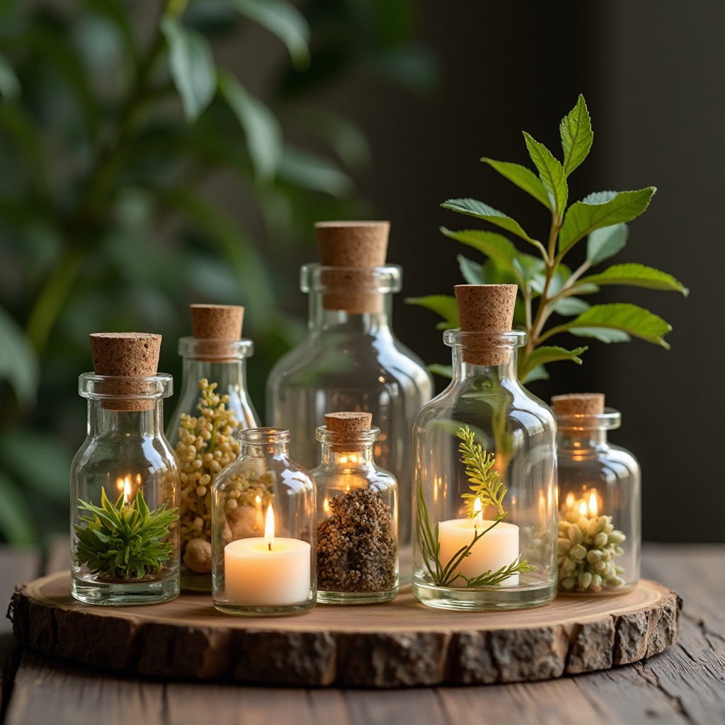 Botanical Specimen Apothecary Style
