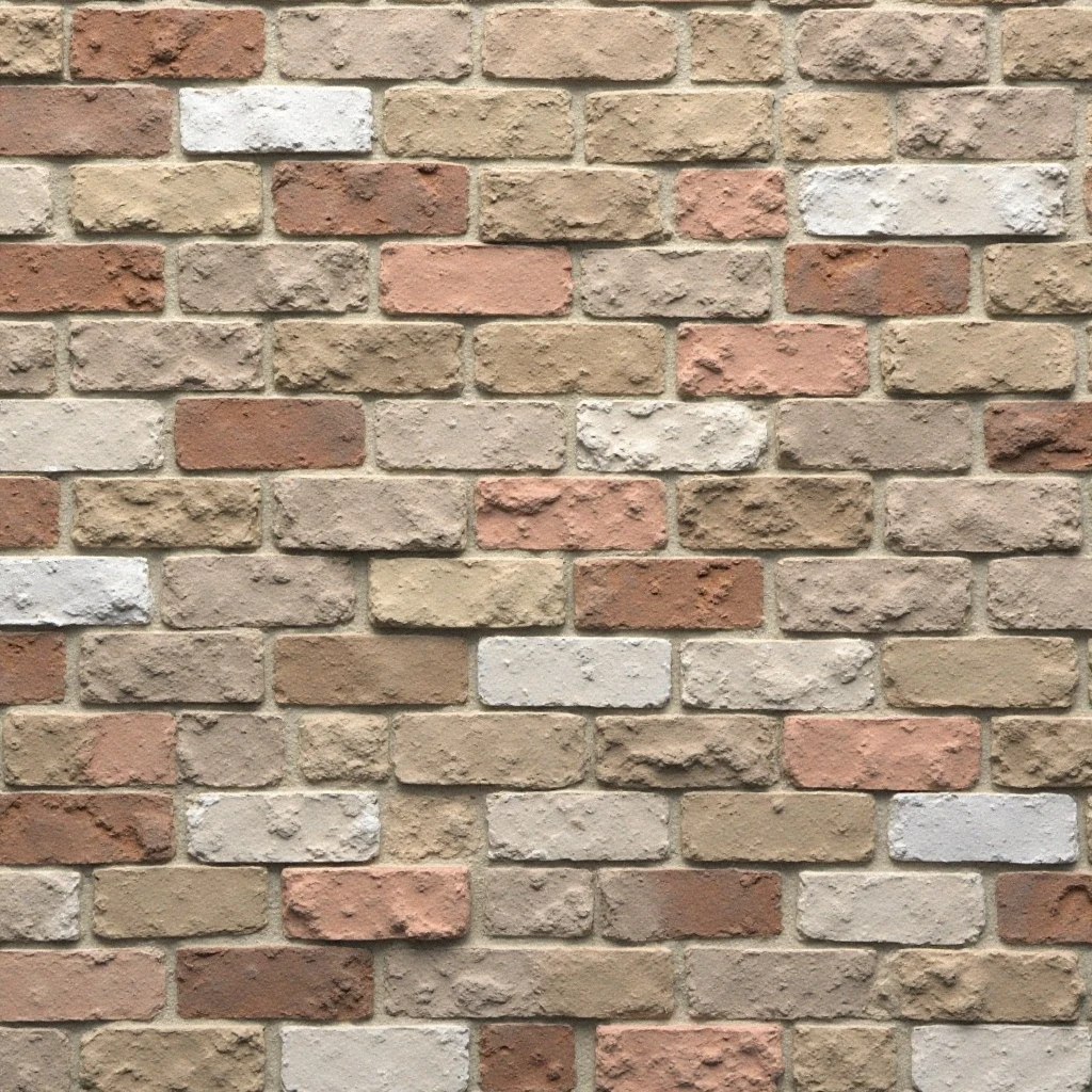 Brick-Style Thin Tiles in Natural or Painted Finishes