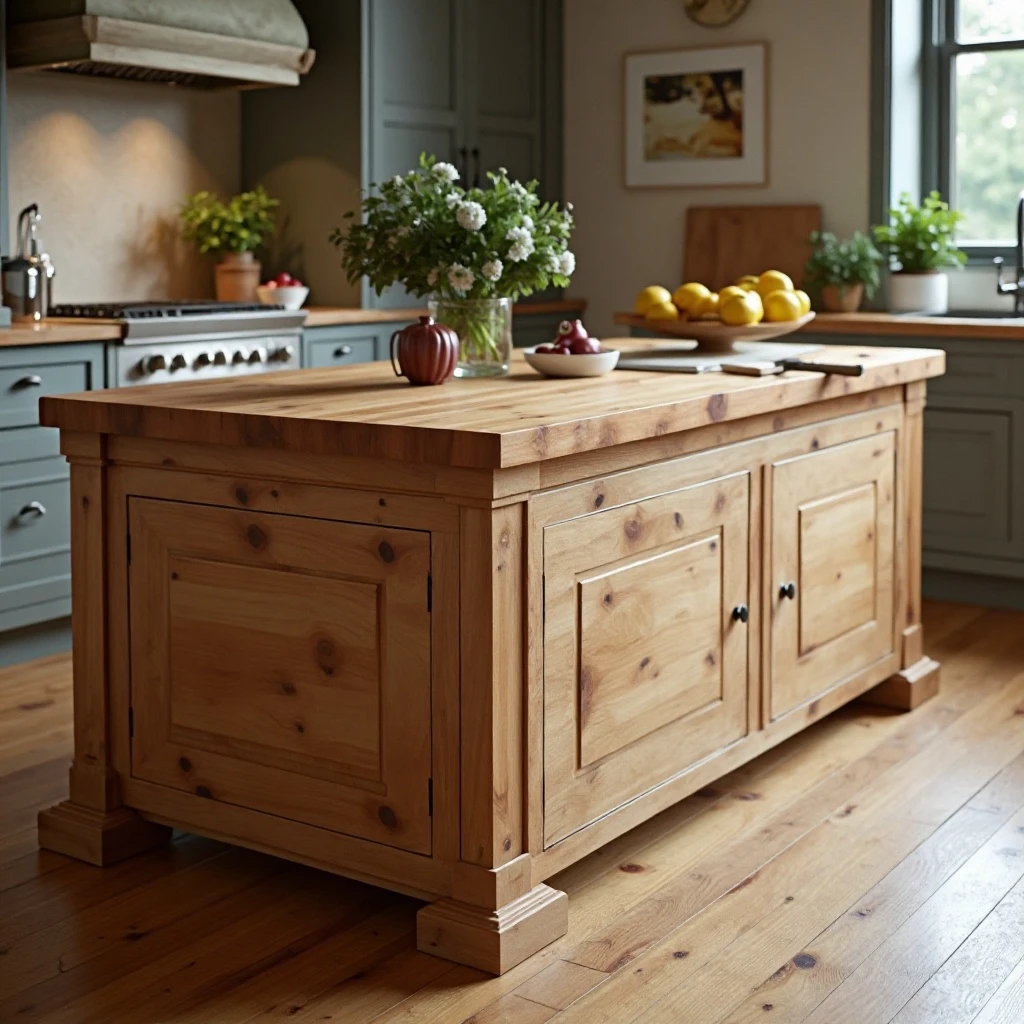 Classic Butcher Block Island