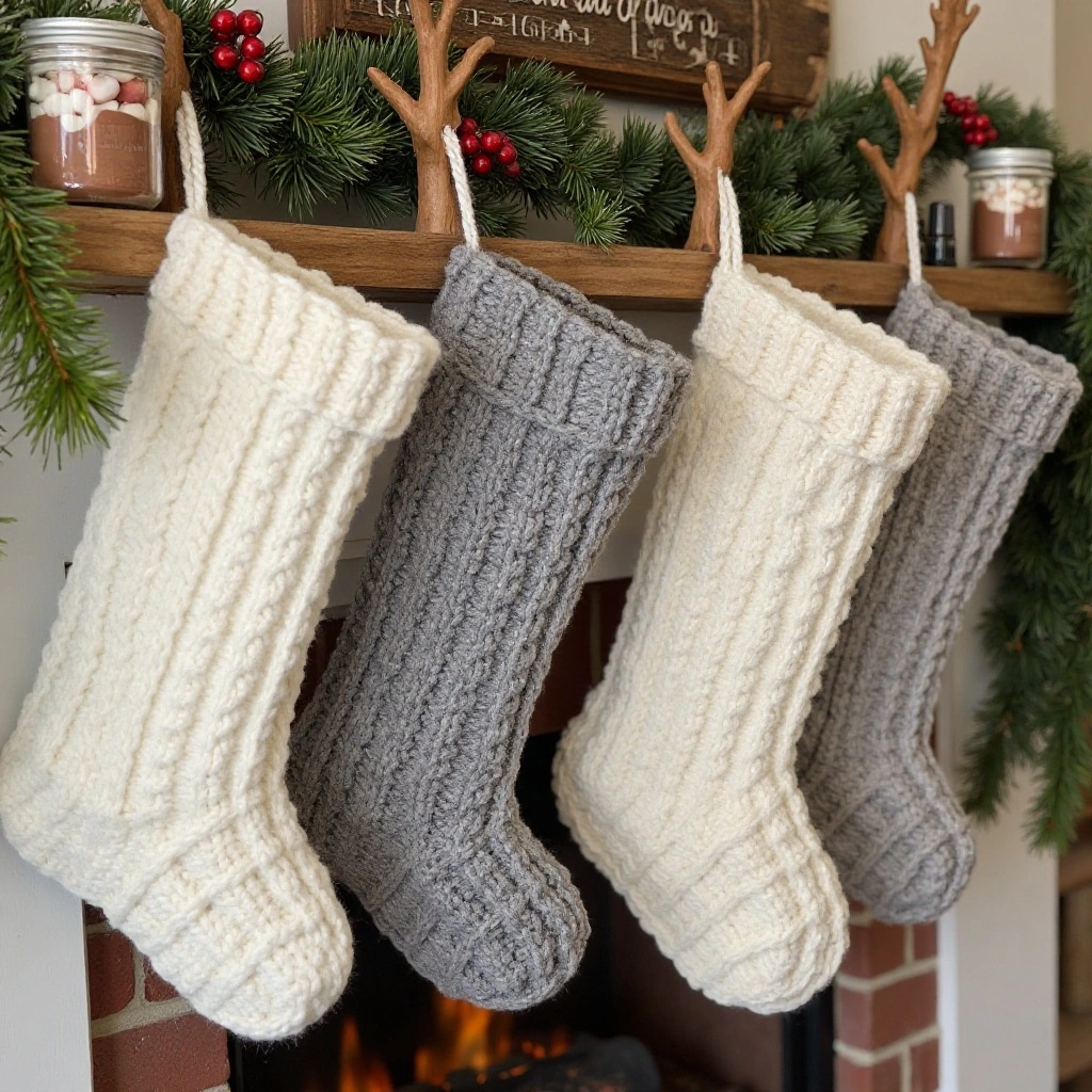 Cozy Cabin Stockings Showcase