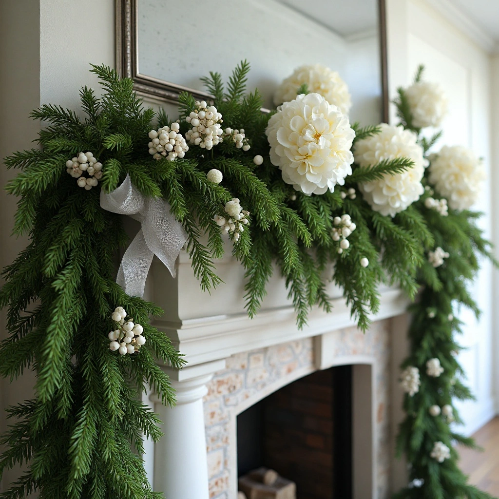 Evergreen Garland Cascade