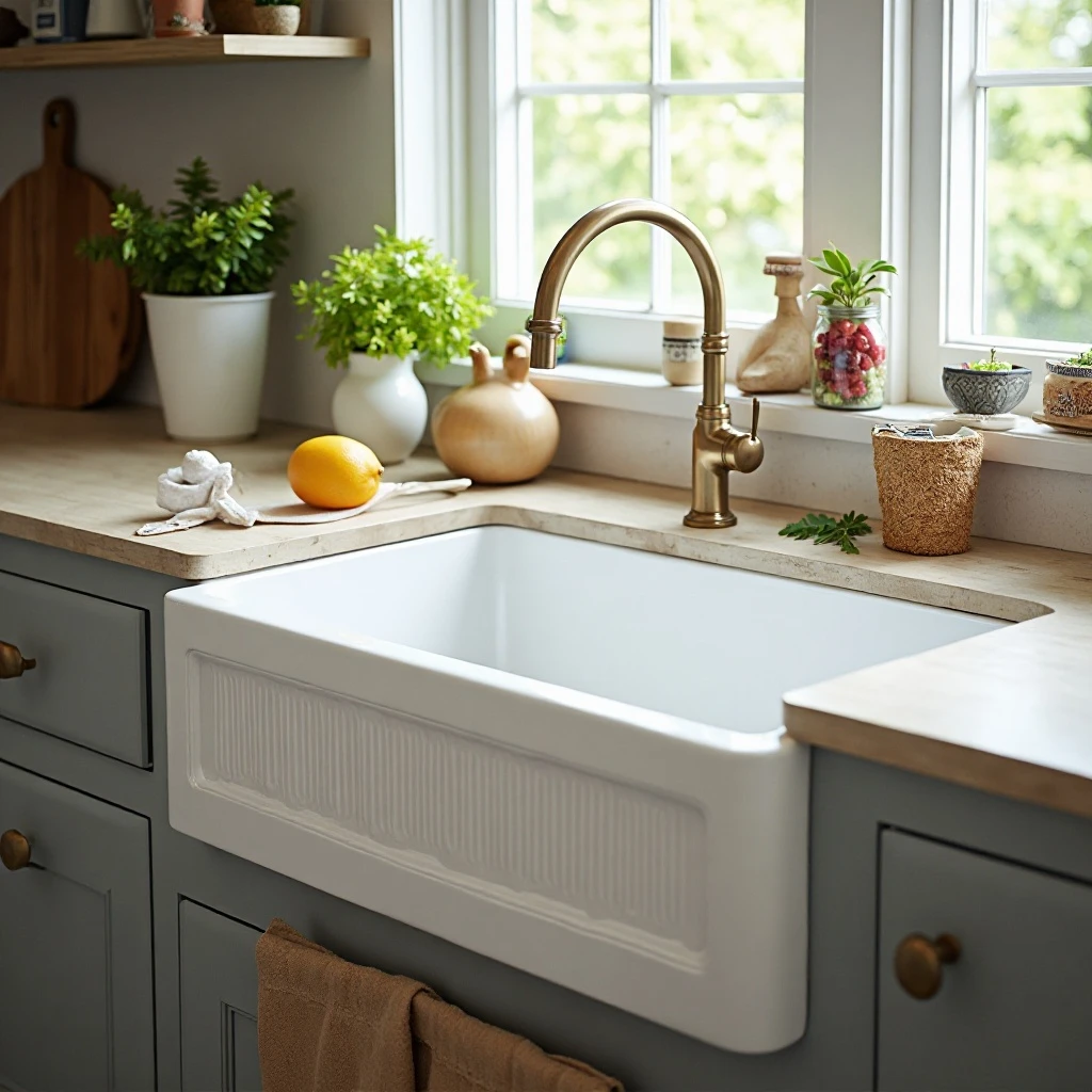 Farmhouse Apron-Front Sink