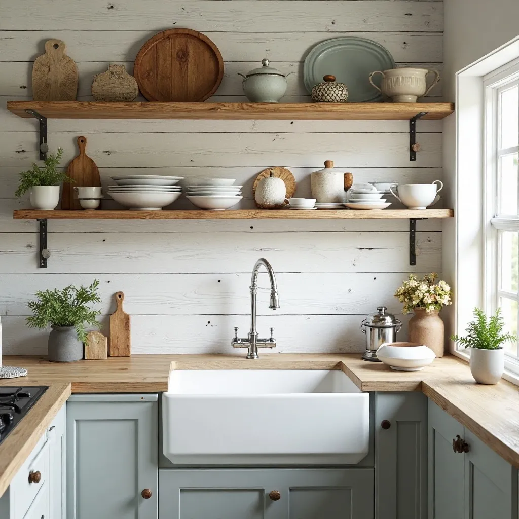 Farmhouse Shiplap Wallpaper