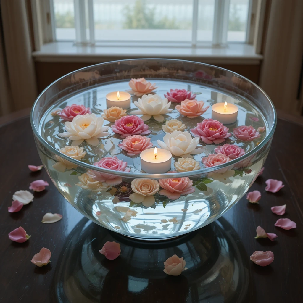 Floating Flower Bowl