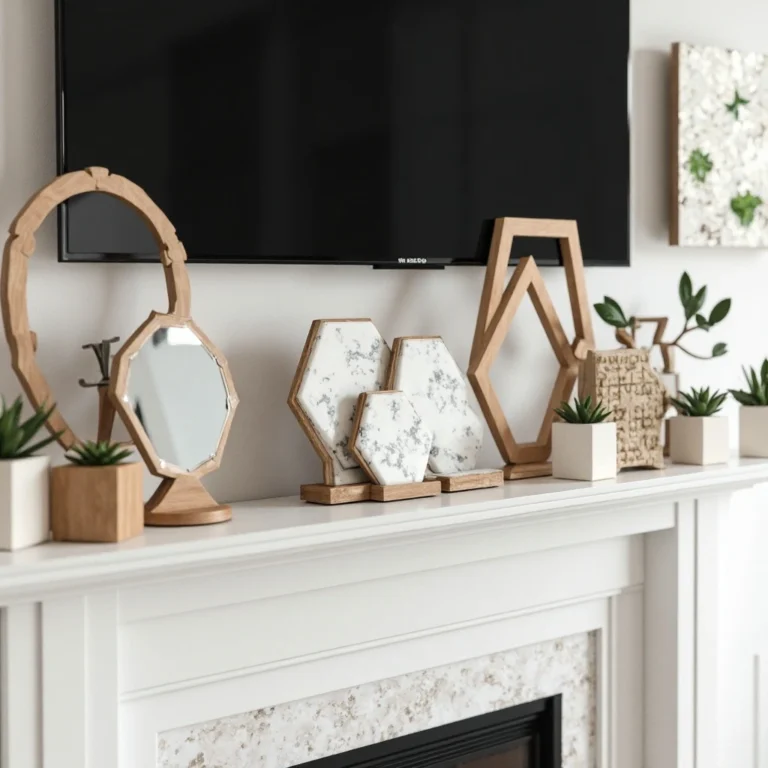 Mantle Decorating Ideas With TV