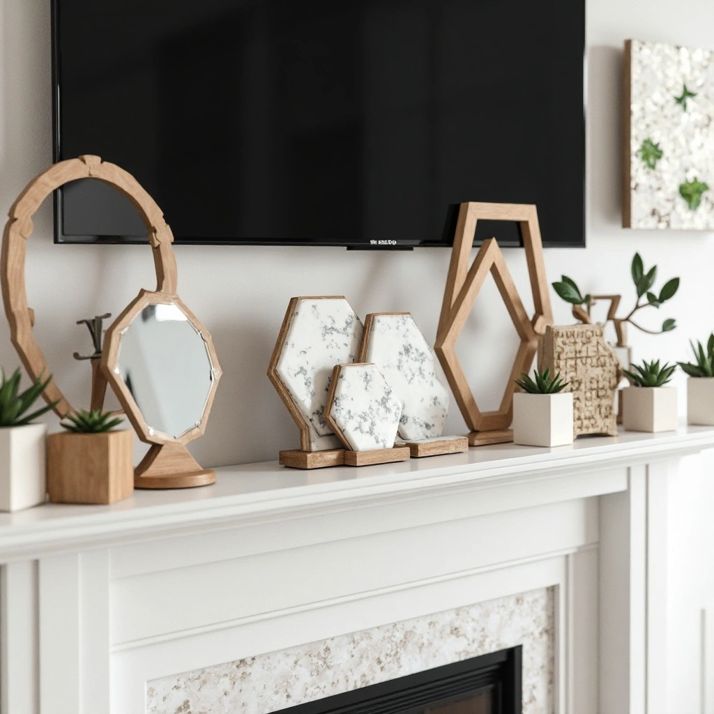 Mantle Decorating Ideas With TV