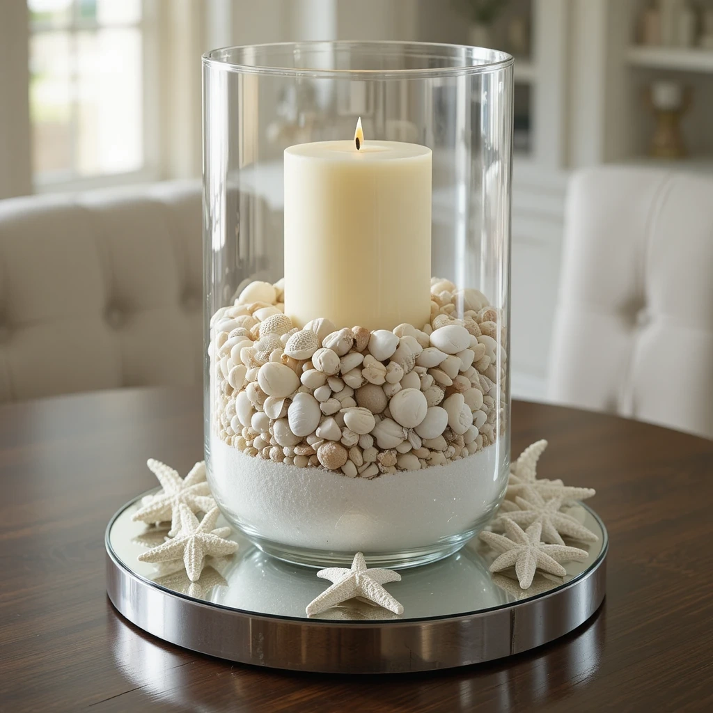 Glass Hurricane with Layered Elements