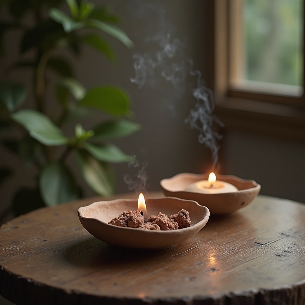 Incense Cone Holders with Ash Catchers