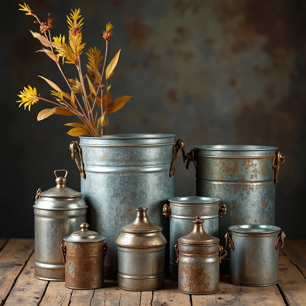 Industrial Metal Containers and Tins
