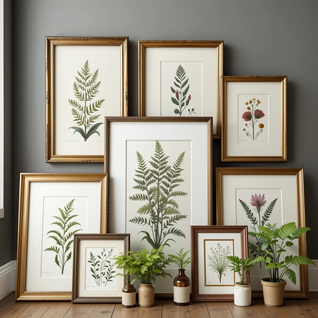 Layered Botanical Prints