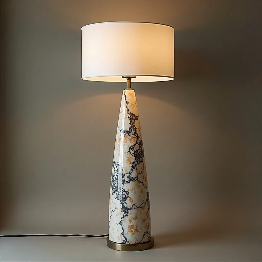 Marble Base Modern Floor Lamp