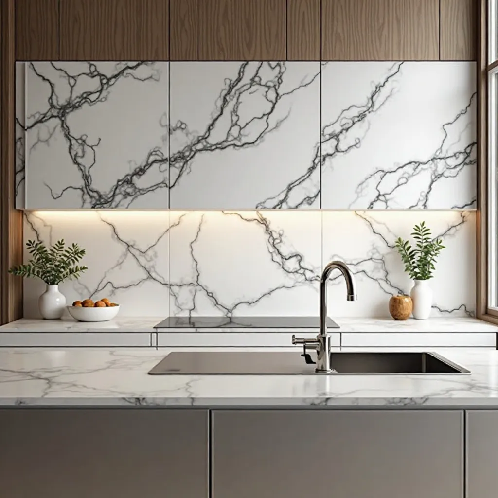 Modern Marble Effect