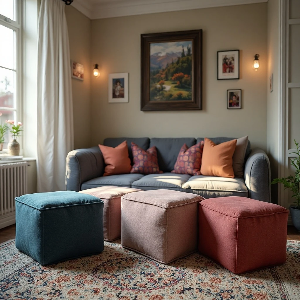 Multi-Functional Storage Ottoman Seating