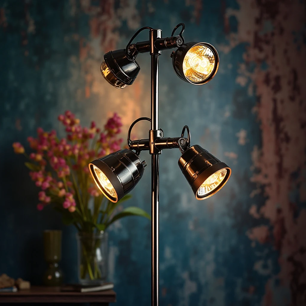 Multi-Head Track Spotlight