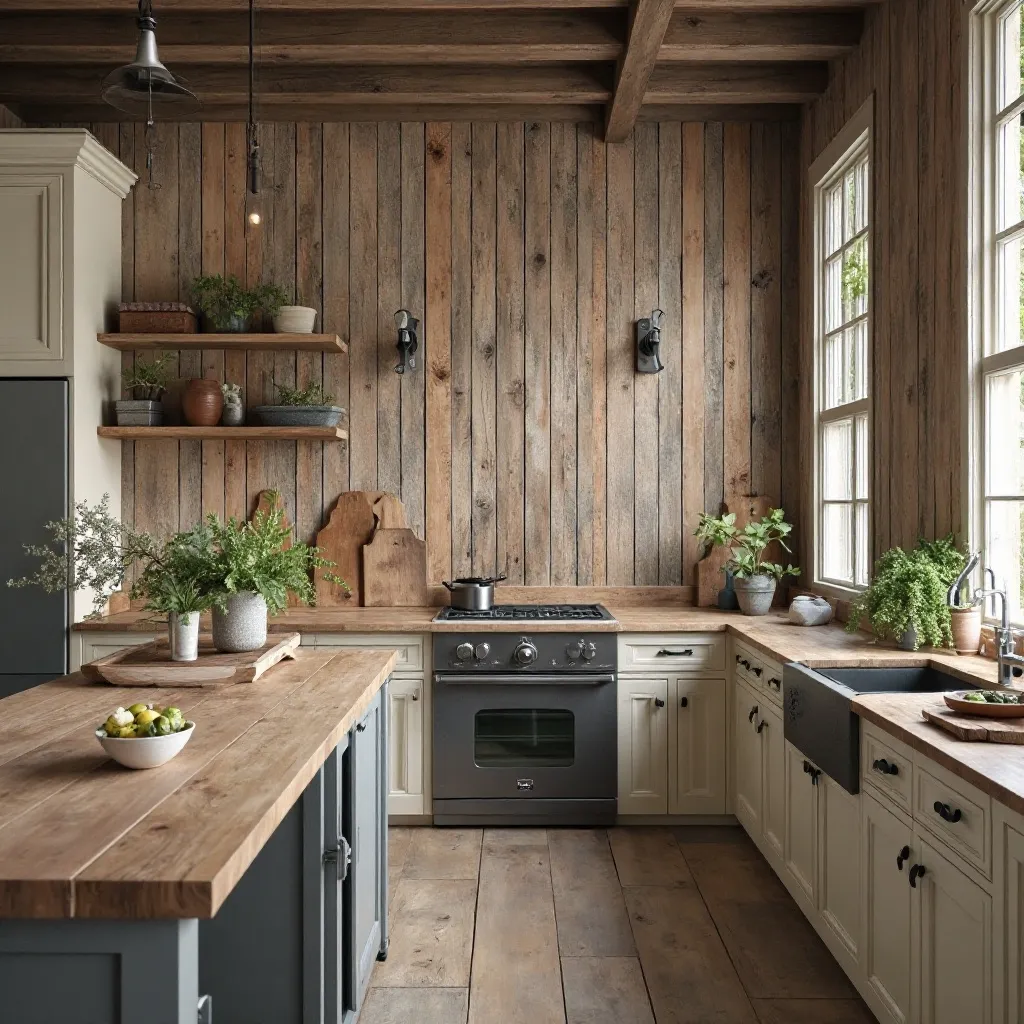 Rustic Wood Plank