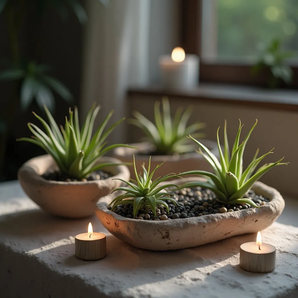 Sculptural Air Plant Holders