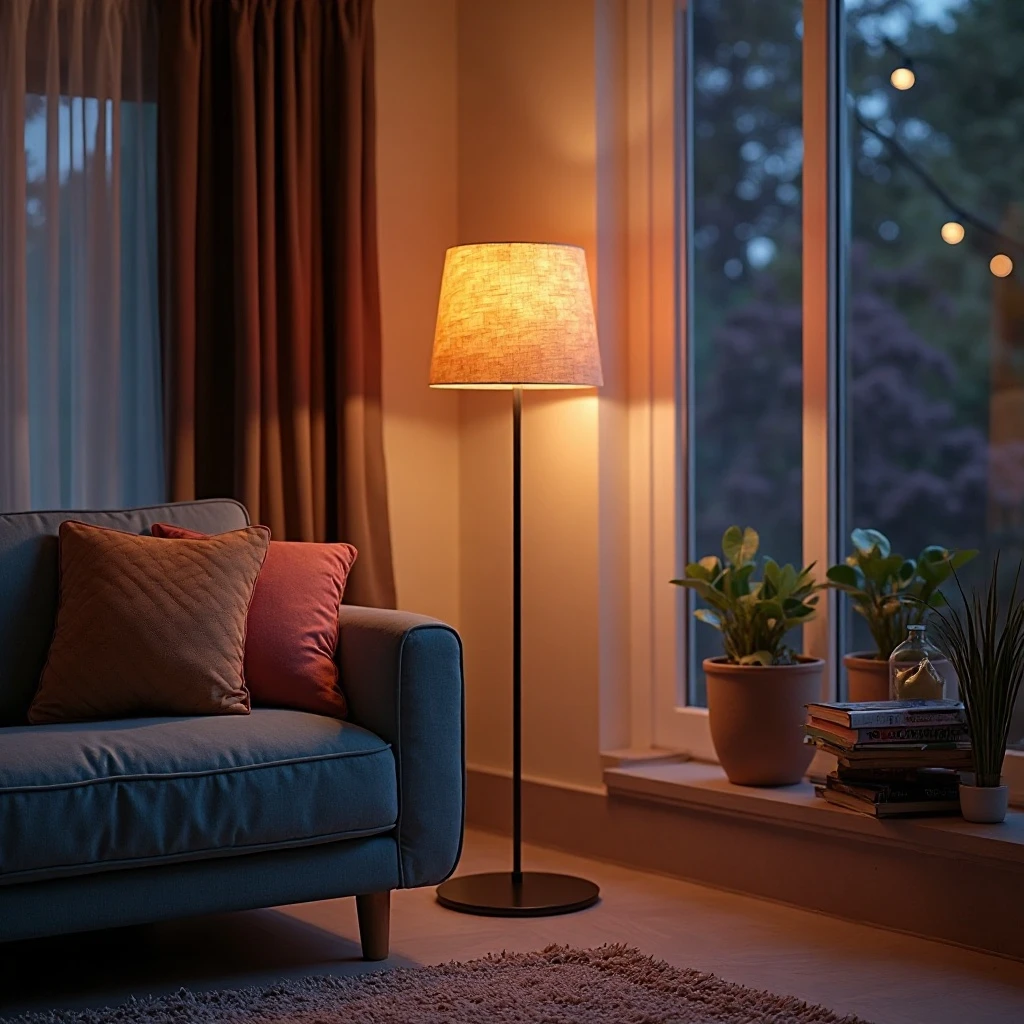 Smart LED Color-Changing Lamp