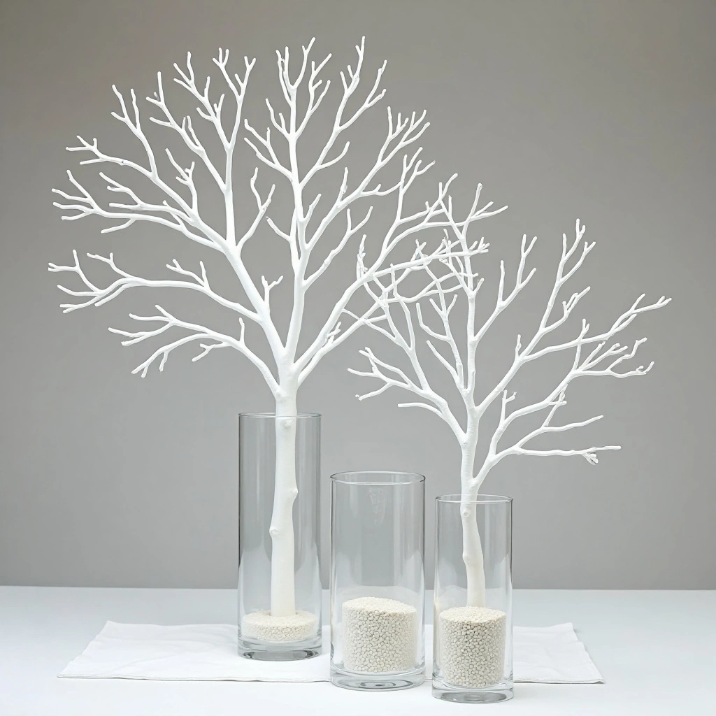 Snowy Branch Minimalism