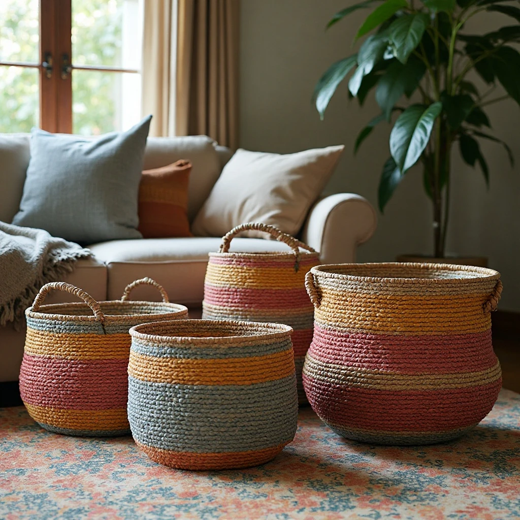 Styled Storage Baskets and Boxes