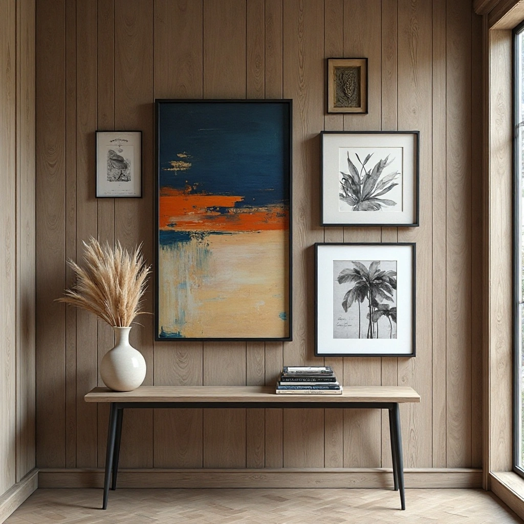 The Gallery Wall Corner Cascade