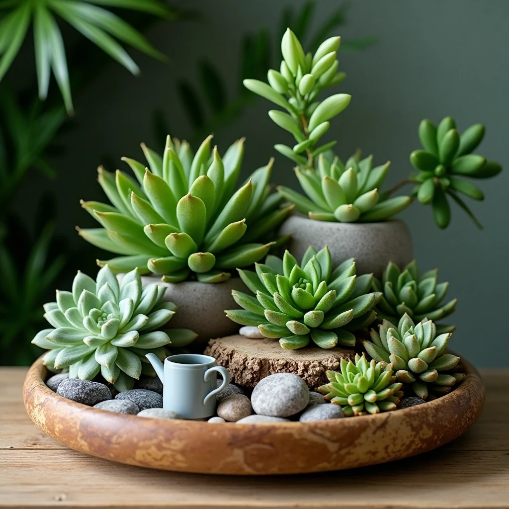 The Lush Greenery Focus