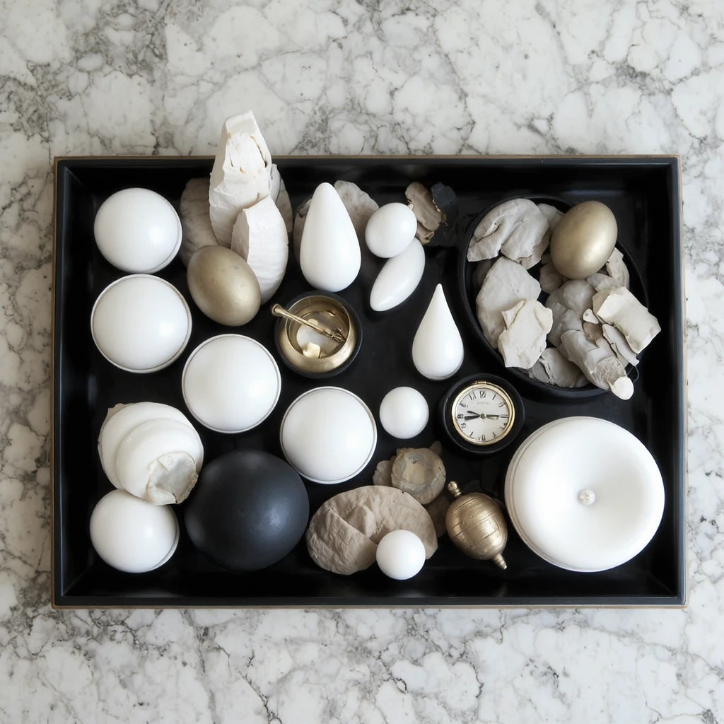The Monochromatic Modern Display