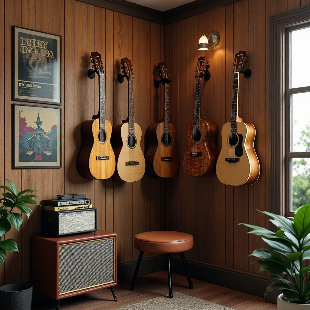The Musical Instrument Display Corner