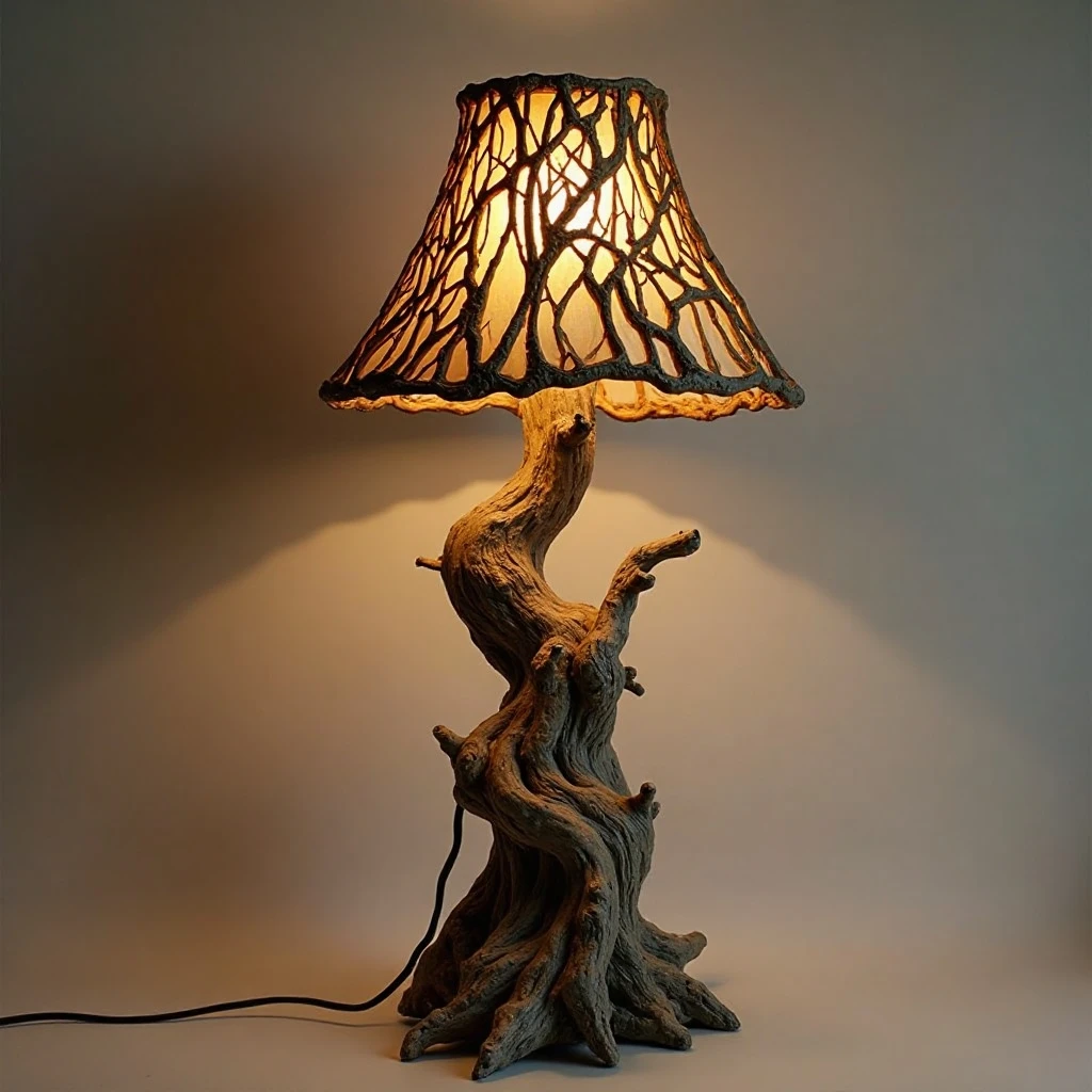 Twig and Branch Natural Organic Lamp