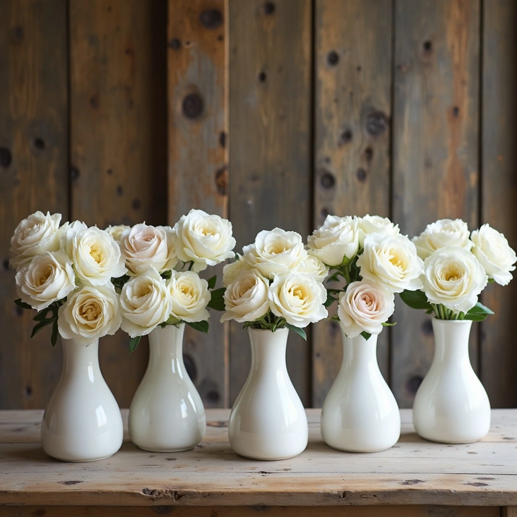 Uniform White Ceramic Lineup
