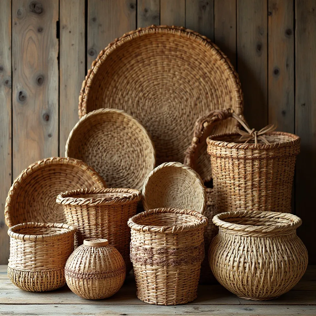 Vintage Basket Collection