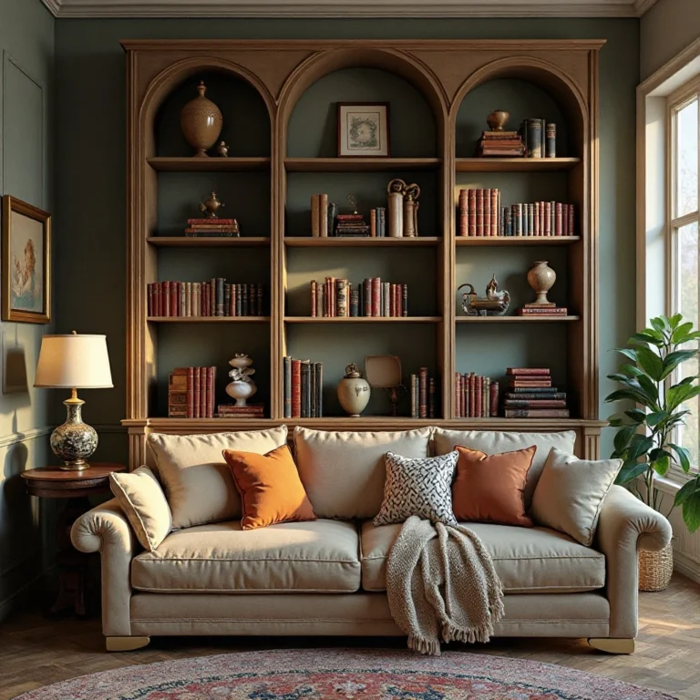 living room shelf decor Ideas