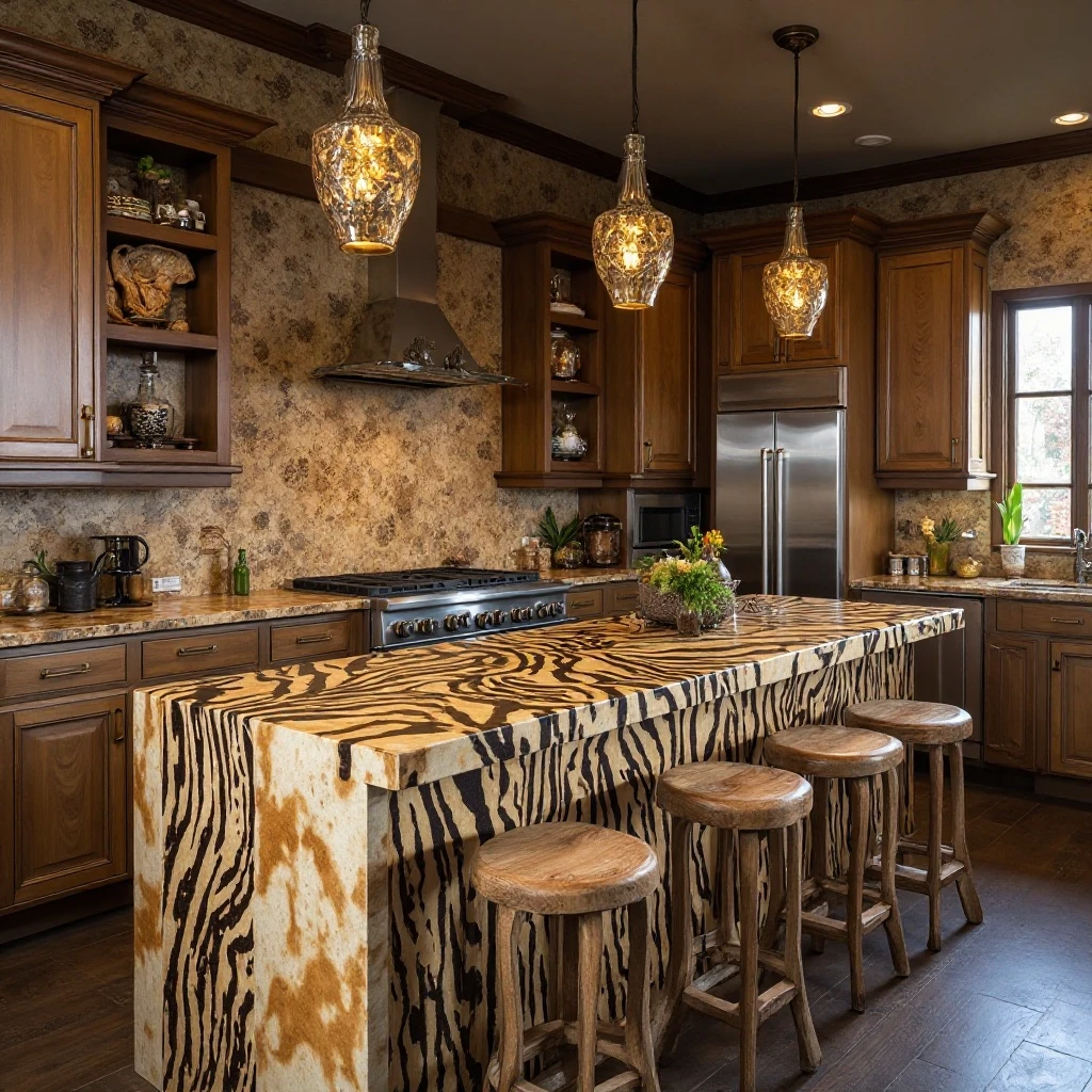 Zebrawood Exotic Statement Piece