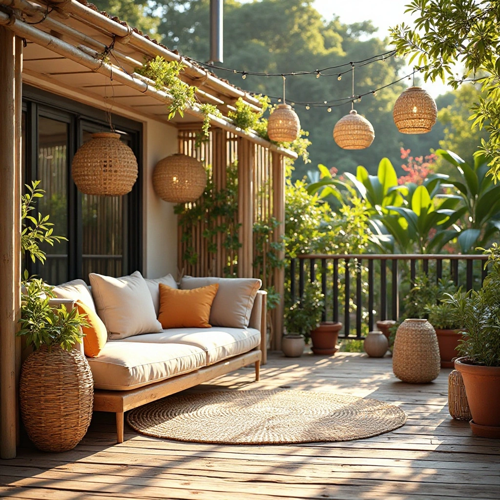 Bamboo Privacy Fencing Rolls