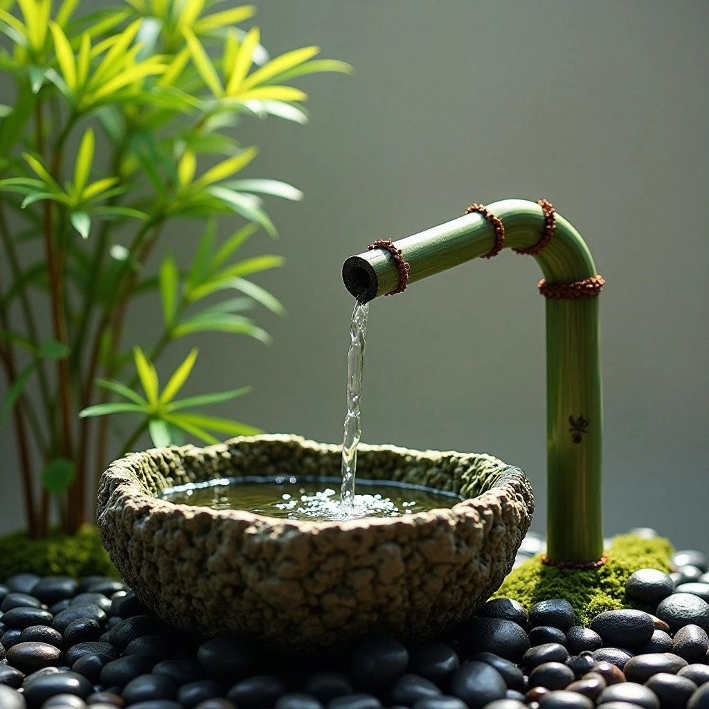 Bamboo Spout Fountain