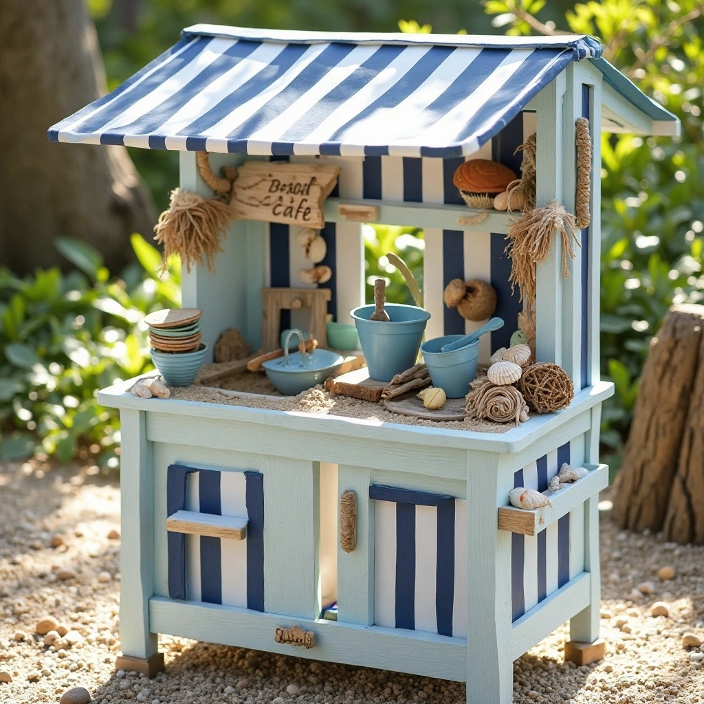 Beach-Themed Seaside Kitchen
