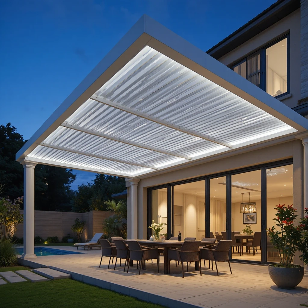 Bioclimatic Louvered Pergola