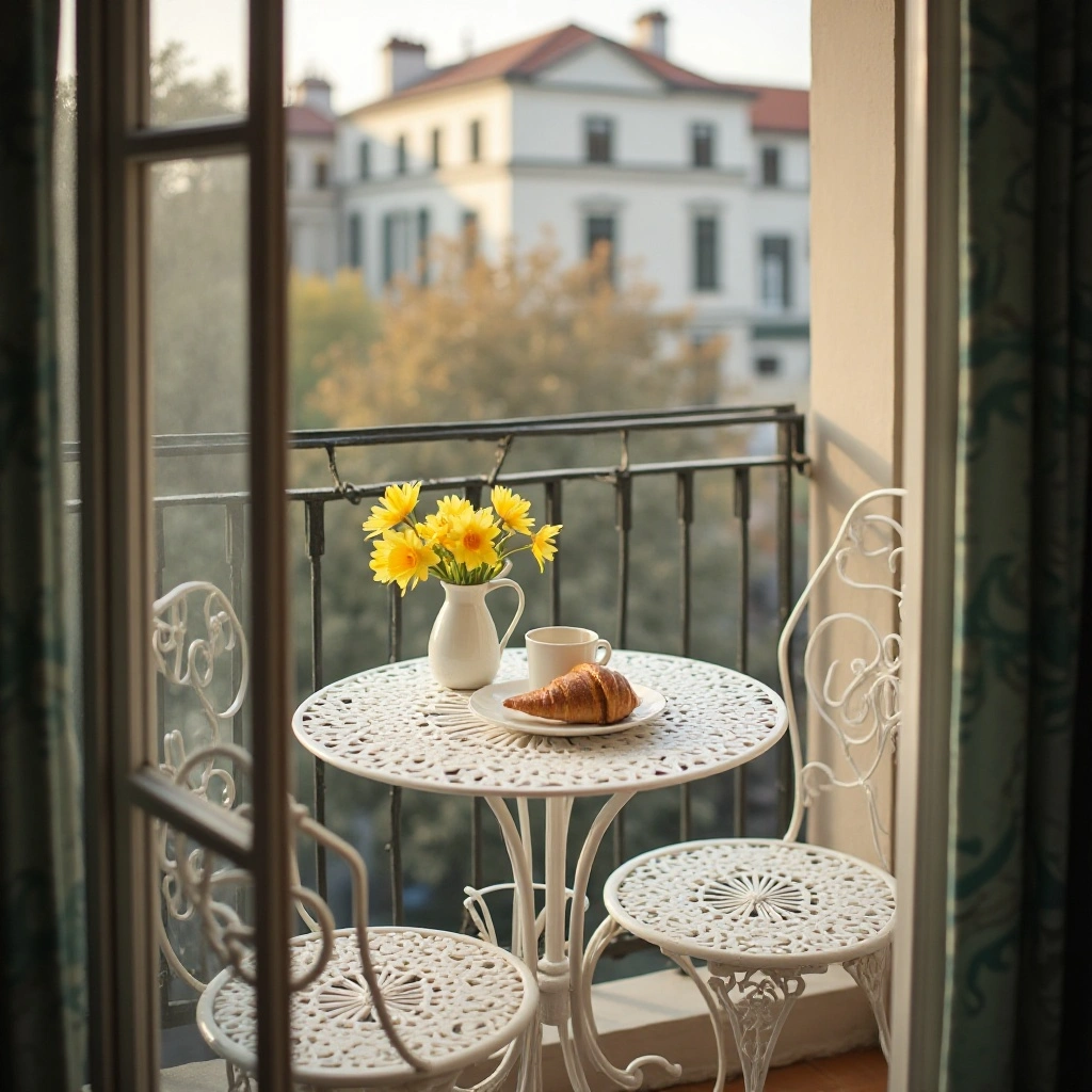 Bistro Table Morning Coffee Corner