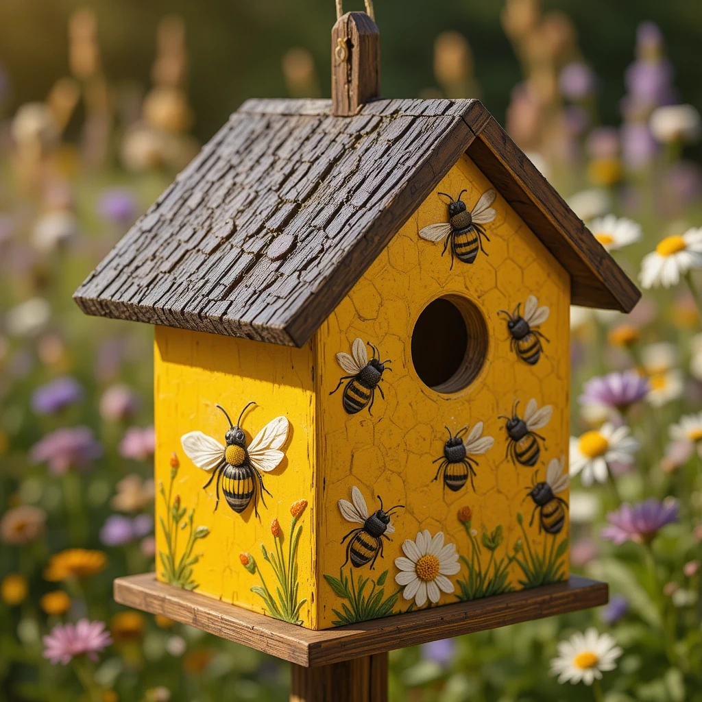 Bumblebee & Honeycomb House