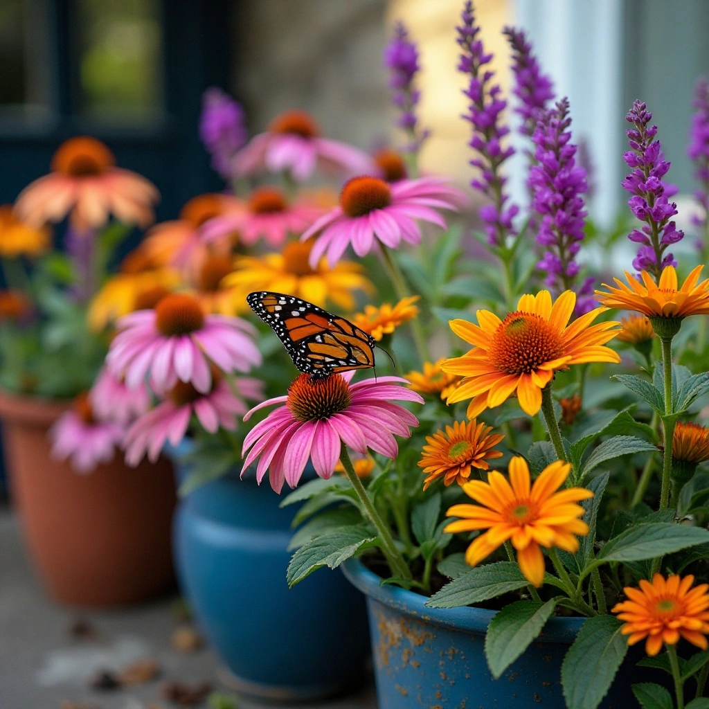 Butterfly & Pollinator Garden Corner
