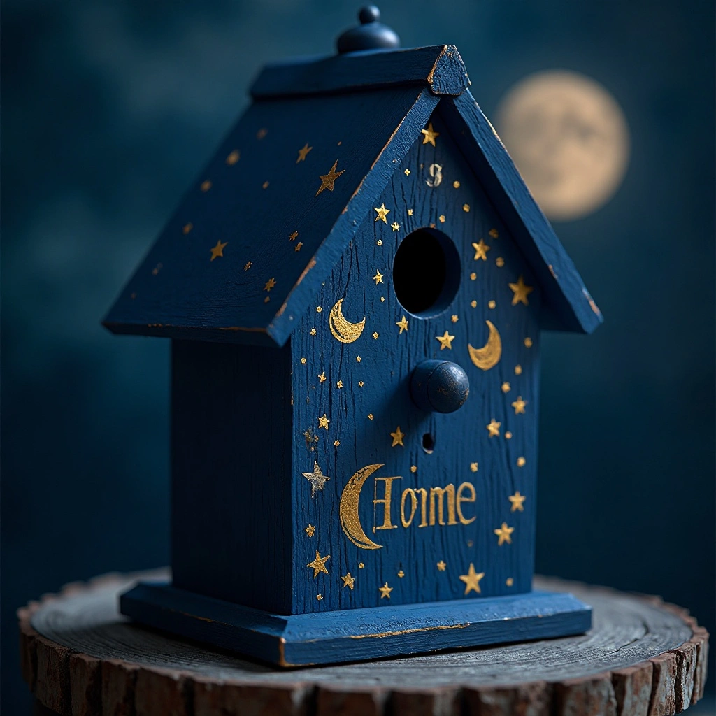 Celestial Moon & Stars House