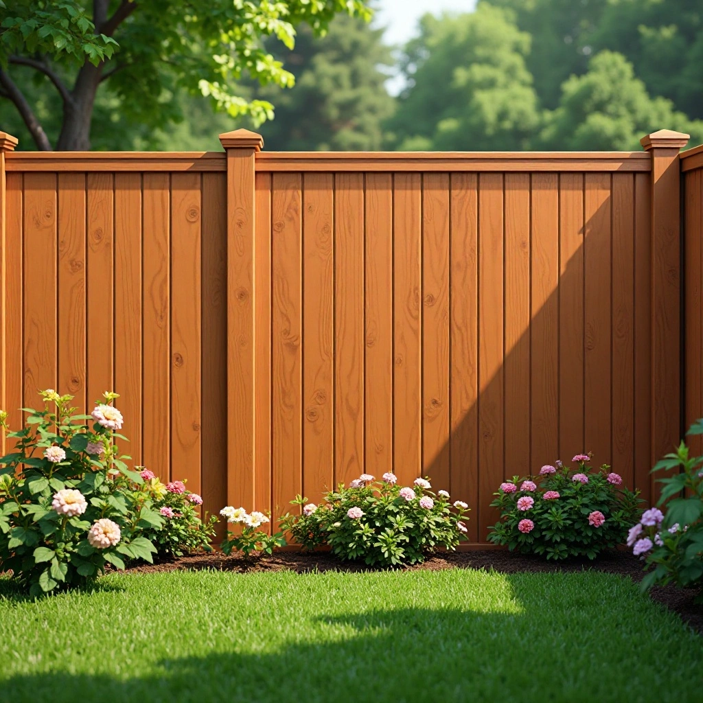 Classic Cedar Wood Privacy Fence