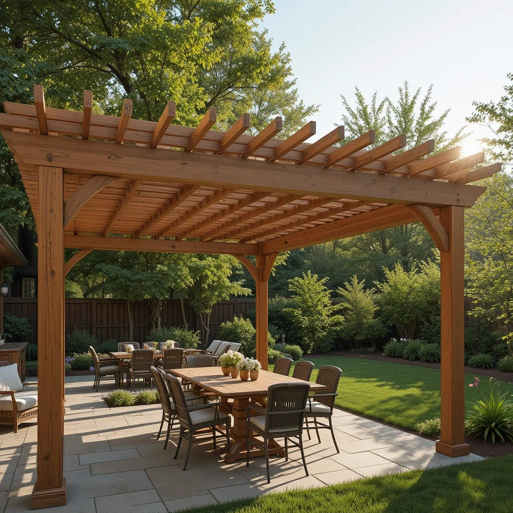 Classic Wood Pergola