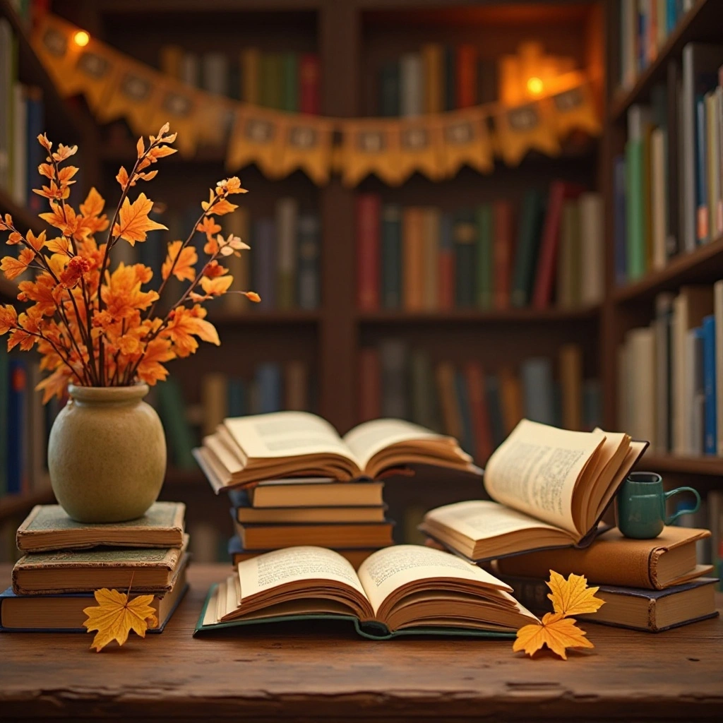 Cozy Book-Themed Shower