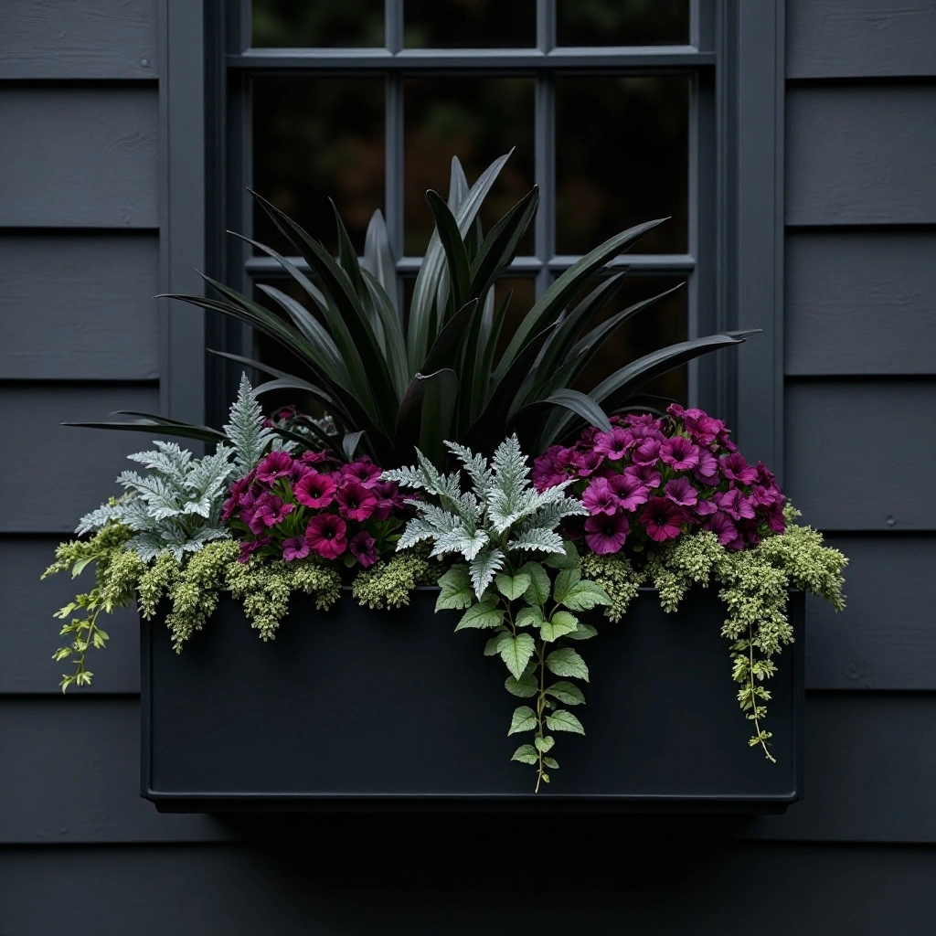 Dark & Dramatic Gothic Window Box