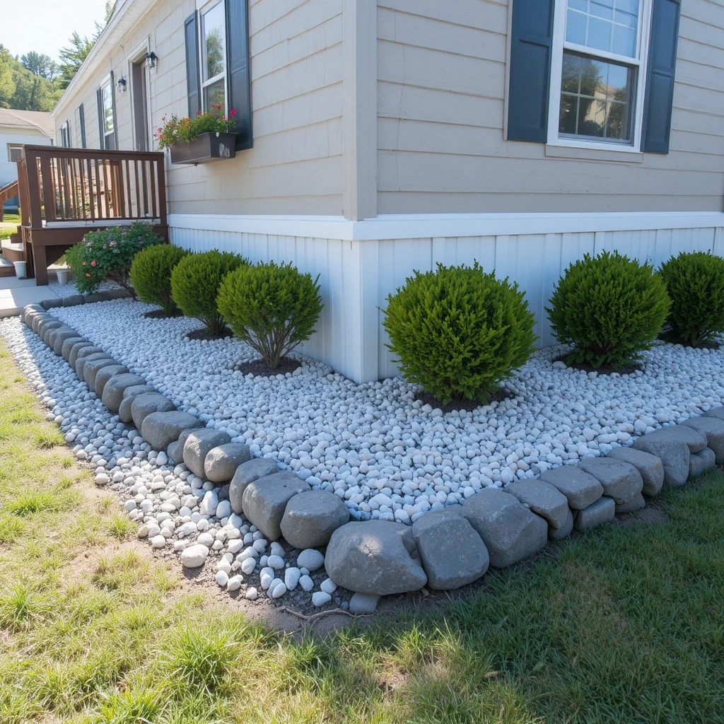 Decorative Stone Skirting Border