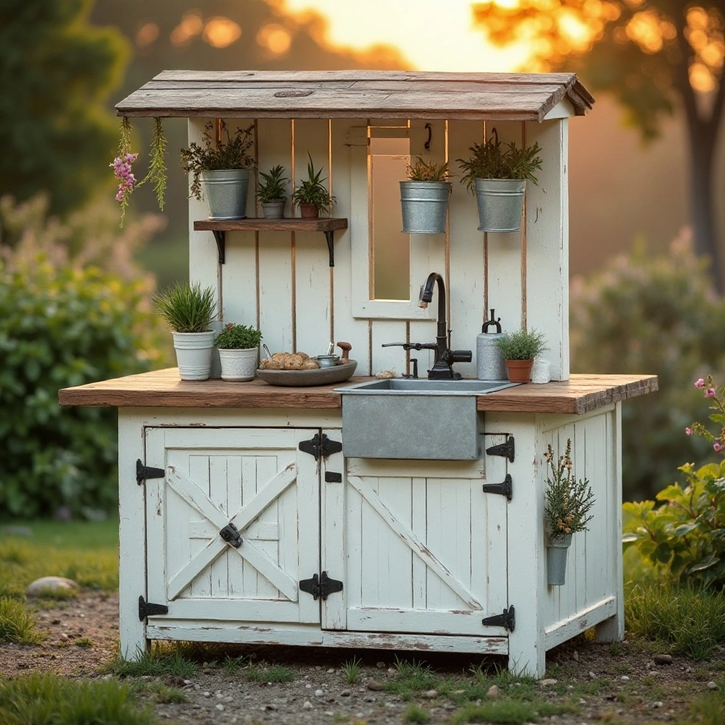 Farmhouse Rustic Kitchen