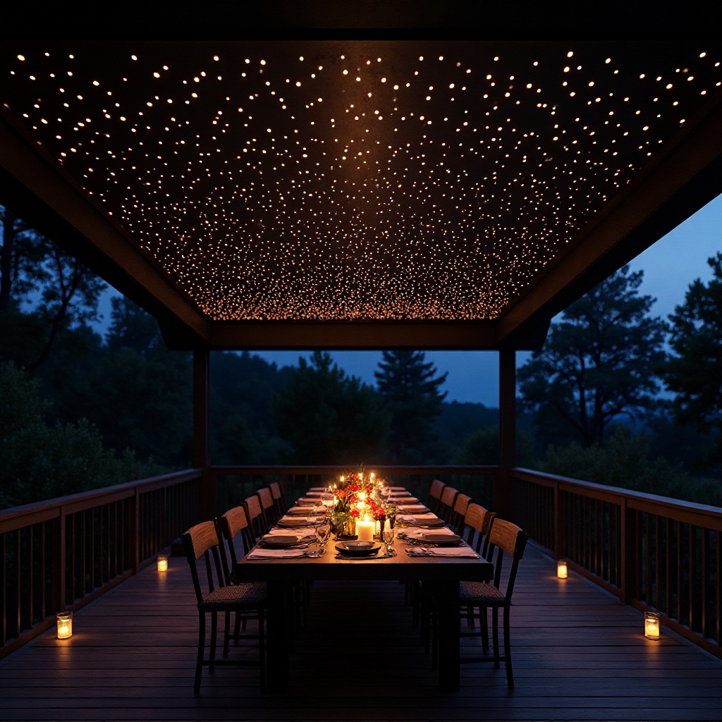 Fiber Optic Star Ceiling
